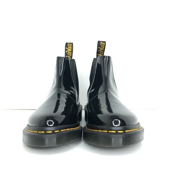 NIB Dr Martens Chelsea Pointed Toe Bianca Patent Lamper Boots Women’s 6 Shoes - Picture 8 of 12